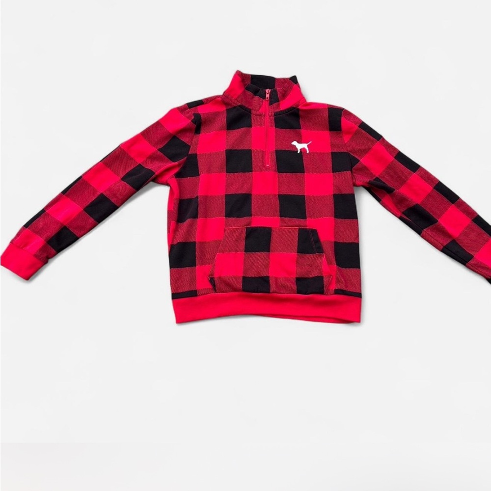 PINK Sweatshirt (Red & Black)